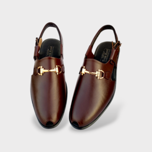 Buckled Bless Leather Chappal