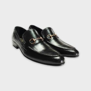Shadowy Buckle Loafers