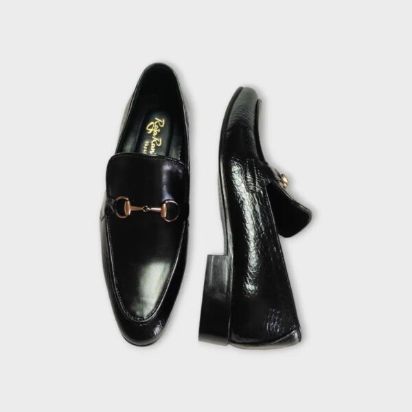 Shadowy Buckle Loafers - Image 3