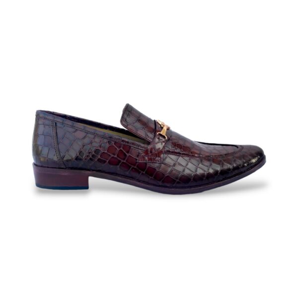Burgundy Patent Leather Gem - Image 2