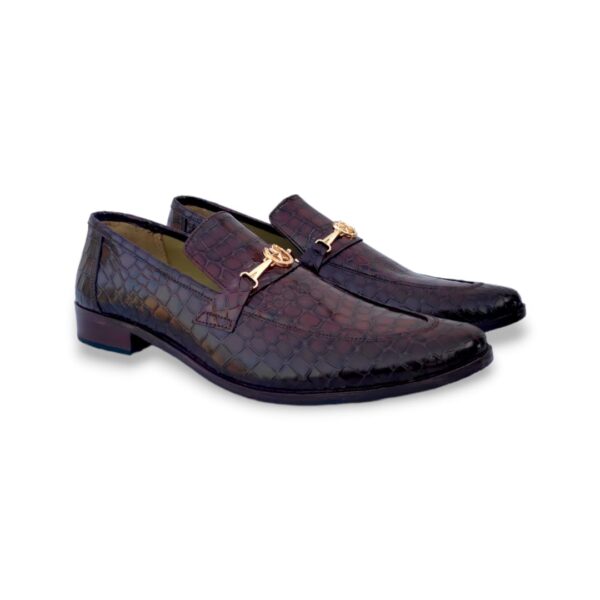 Burgundy Patent Leather Gem - Image 3