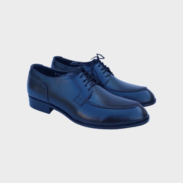 Midnight Black Laced Shoes - Image 2